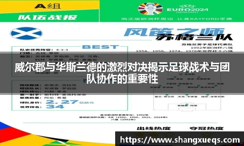 威尔郡与华斯兰德的激烈对决揭示足球战术与团队协作的重要性
