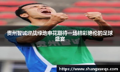 贵州智诚迎战绿地申花期待一场精彩绝伦的足球盛宴