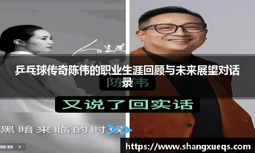 乒乓球传奇陈伟的职业生涯回顾与未来展望对话录