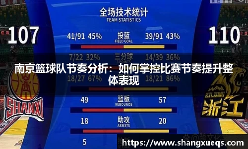 南京篮球队节奏分析：如何掌控比赛节奏提升整体表现